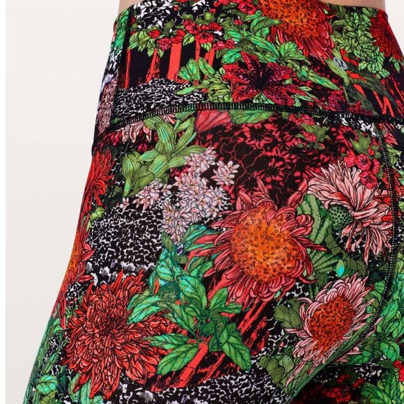 Lululemon Wunder Under Hi-Rise 1/2 Tight 17" Zen Garden Multi - Picture 5 of 5